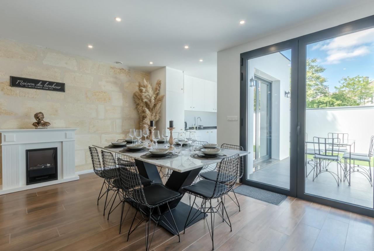 Villa Echoppe typique de Bordeaux rénovée 3 ch./3 sdb Talence Esterno foto